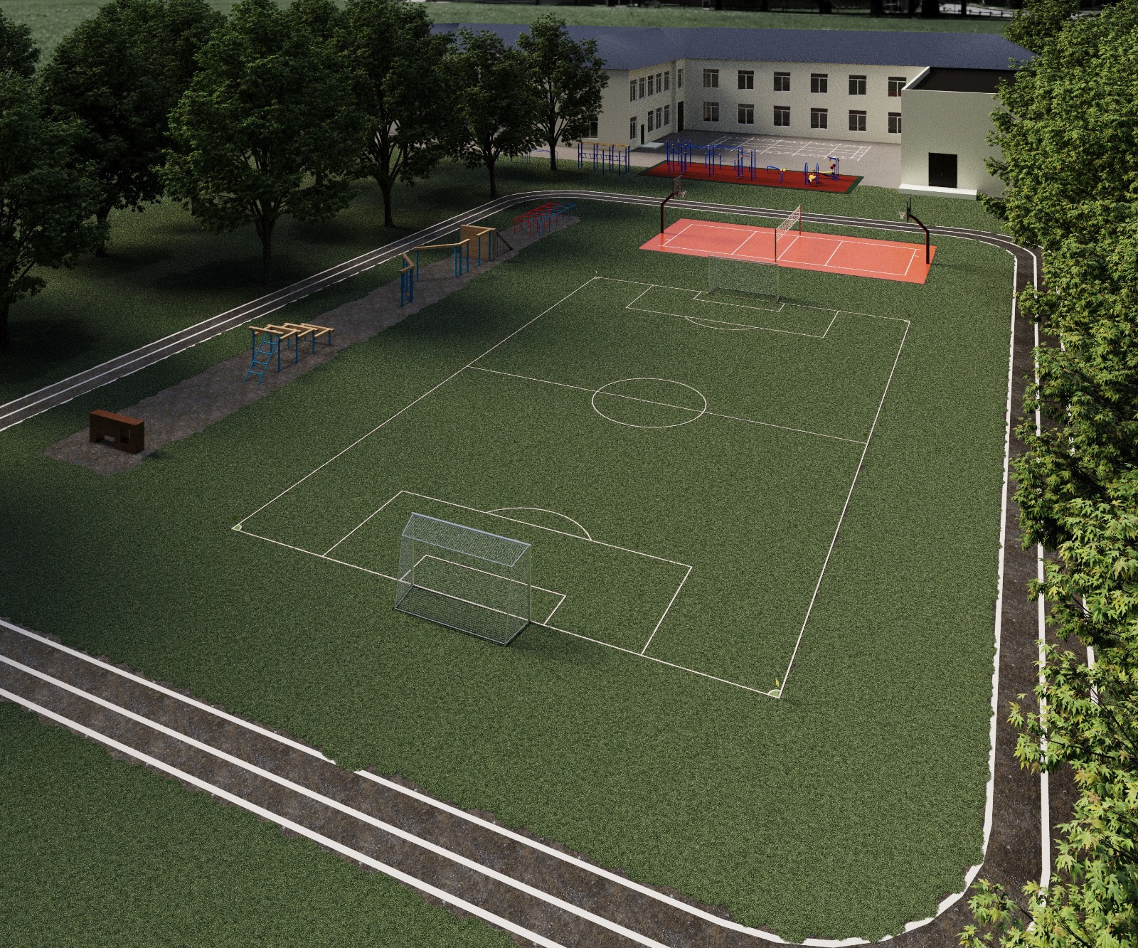 Визуализация нового школьного проекта &amp;quot;Военно-спортивный комплекс &amp;quot;Патриот&amp;quot;!.